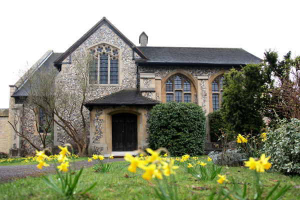 St Andrew's Church in the spring